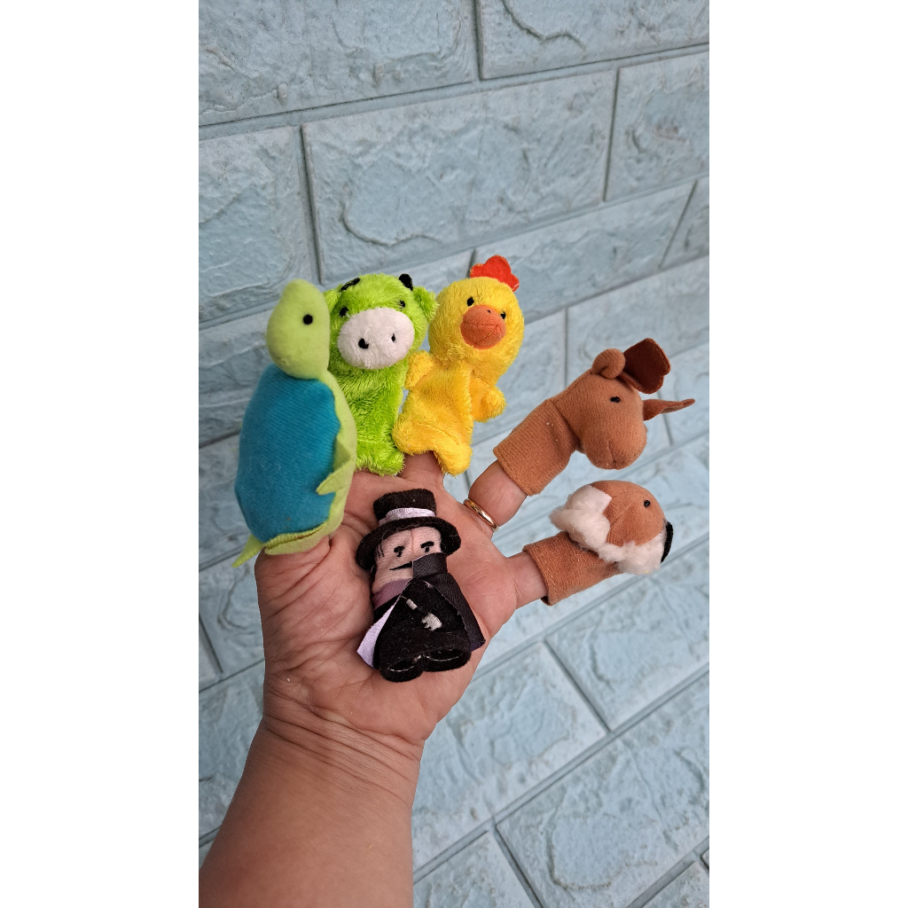 Combo 5 con rối ngón tay