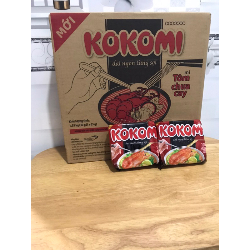 Mì Kokomi thung 30gói 65gr
