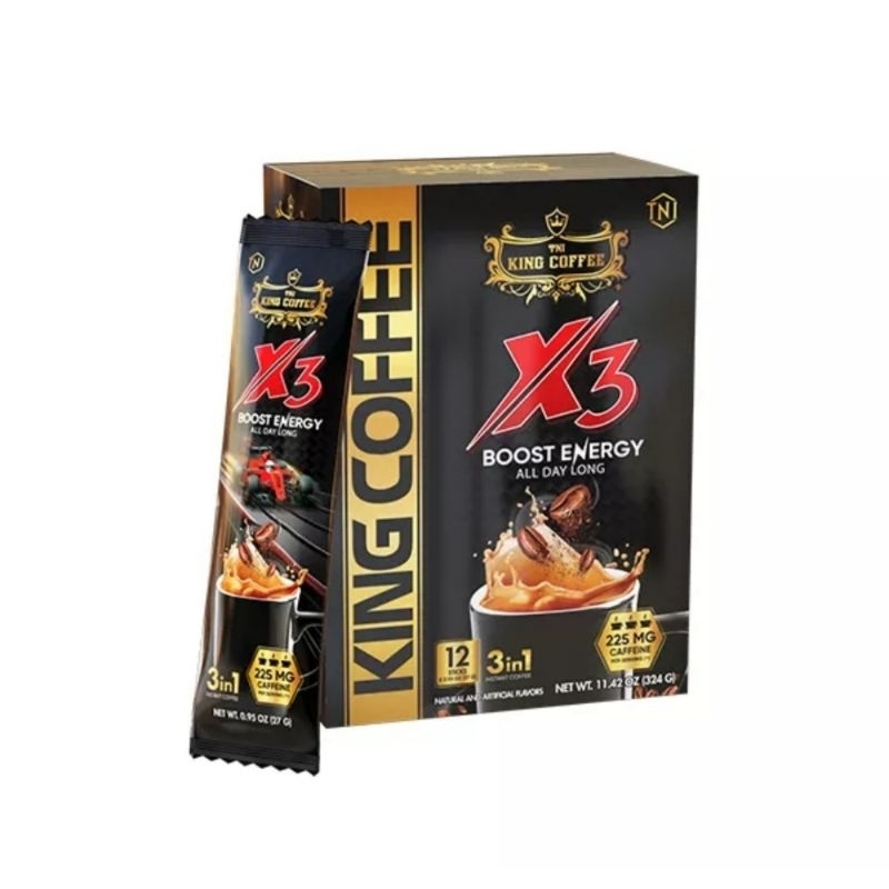 cà phê King coffee X3 hộp 12goi.