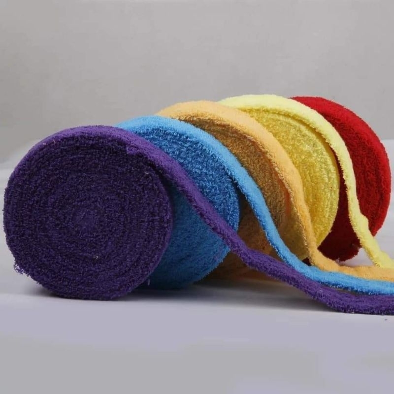 Cuốn cán vải cầu lông lọai 5m siêu thấm mồ hôi. êm ái. cuốn được 8-10 lần Ha Lee Sport