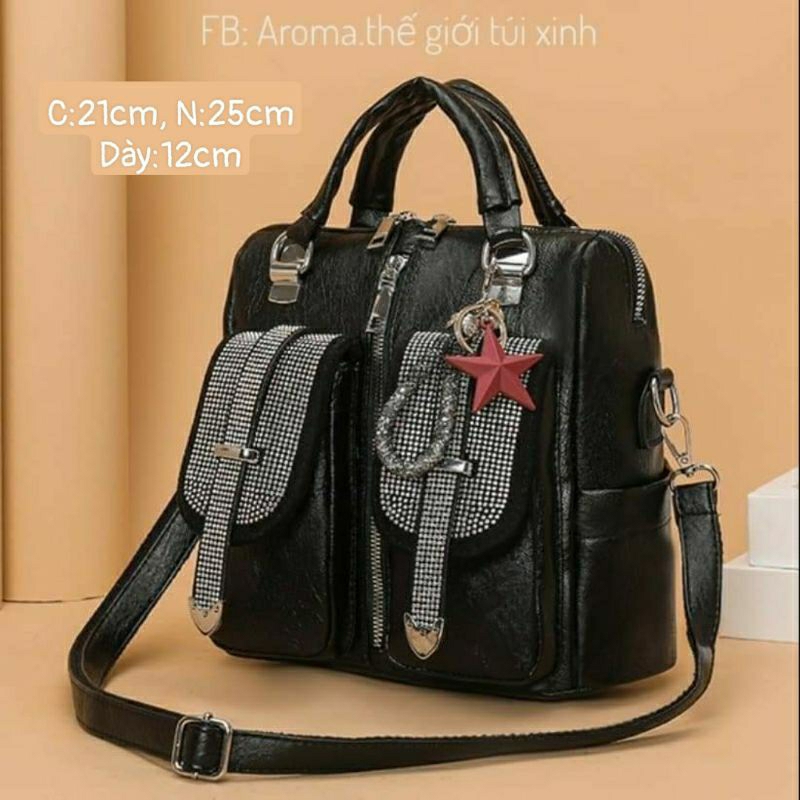 BALO - TÚI XÁCH ĐÍNH ĐÁ CAO CẤP, THỜI TRANG