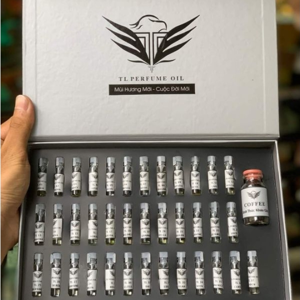 Bộ Tester 37 Mùi Hương TL PERFUME OIL 37 Lọ 1ml - Chính Hãng , Sang Trọng , Quyến Rũ , Gợi Cảm , Lưu Hương Bền Bỉ