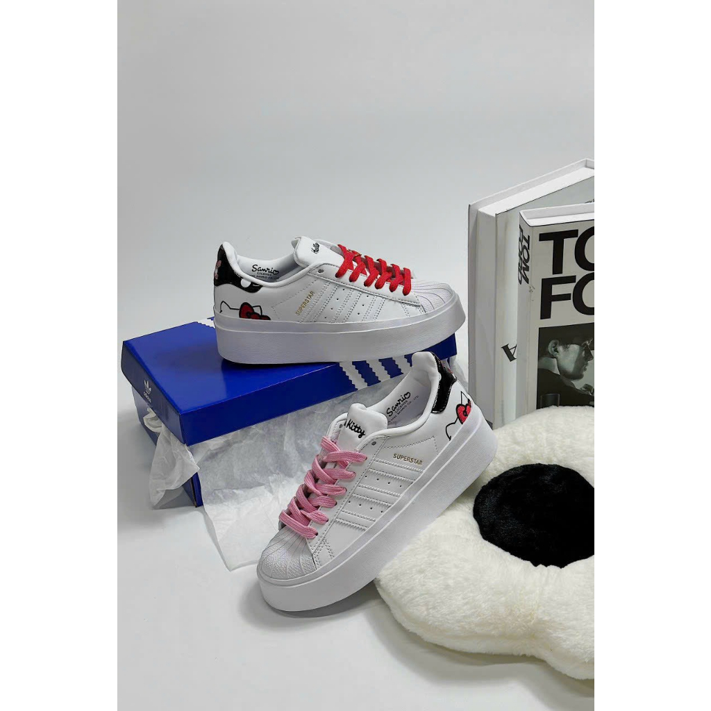 Giày sneaker _Adidas Superstar Bonega “Cloud White”-Fullbox, Giày Thể Thao Nam Nữ - 1996STORE