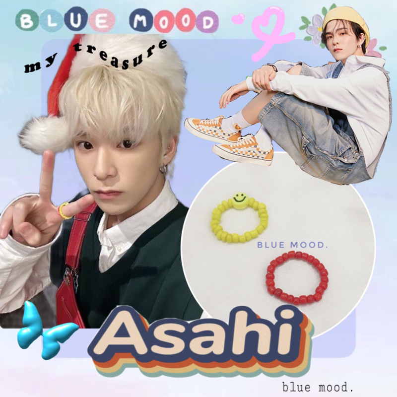 Nhẫn handmade hạt cườm Inspired Asahi Treasure