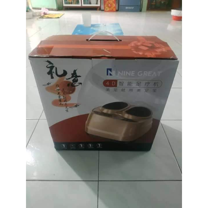 Máy massage chân cao cấp 4D có điều khiển từ xa, Bồn, Máy, Chậu mát xa xoa bóp đa năng - Mát xa chân 360 độ