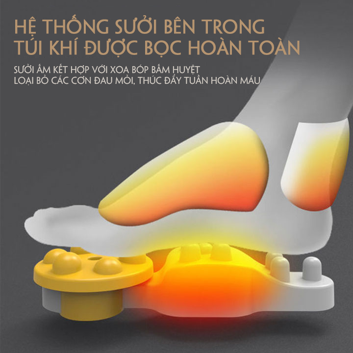 Máy massage chân cao cấp 4D có điều khiển từ xa, Bồn, Máy, Chậu mát xa xoa bóp đa năng - Mát xa chân 360 độ