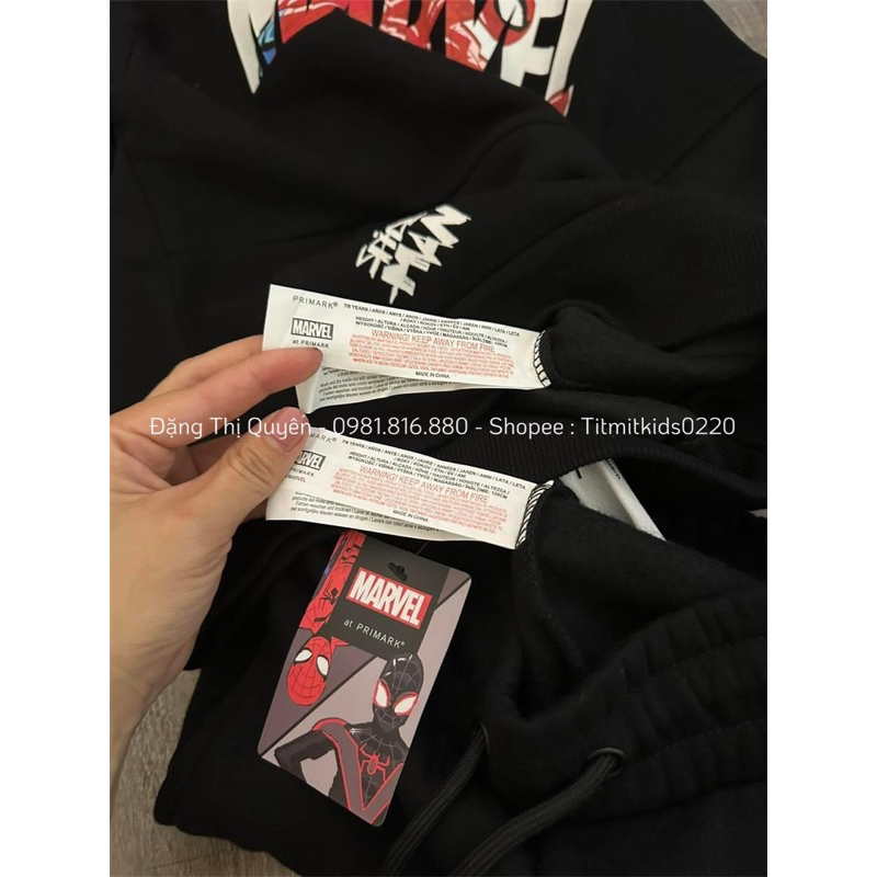 Bộ nỉ bé trai p.rimark dư xịn 7-15y