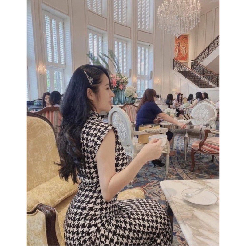 Pass váy remmus, váy 2 dây dáng dài, váy caro, bikini