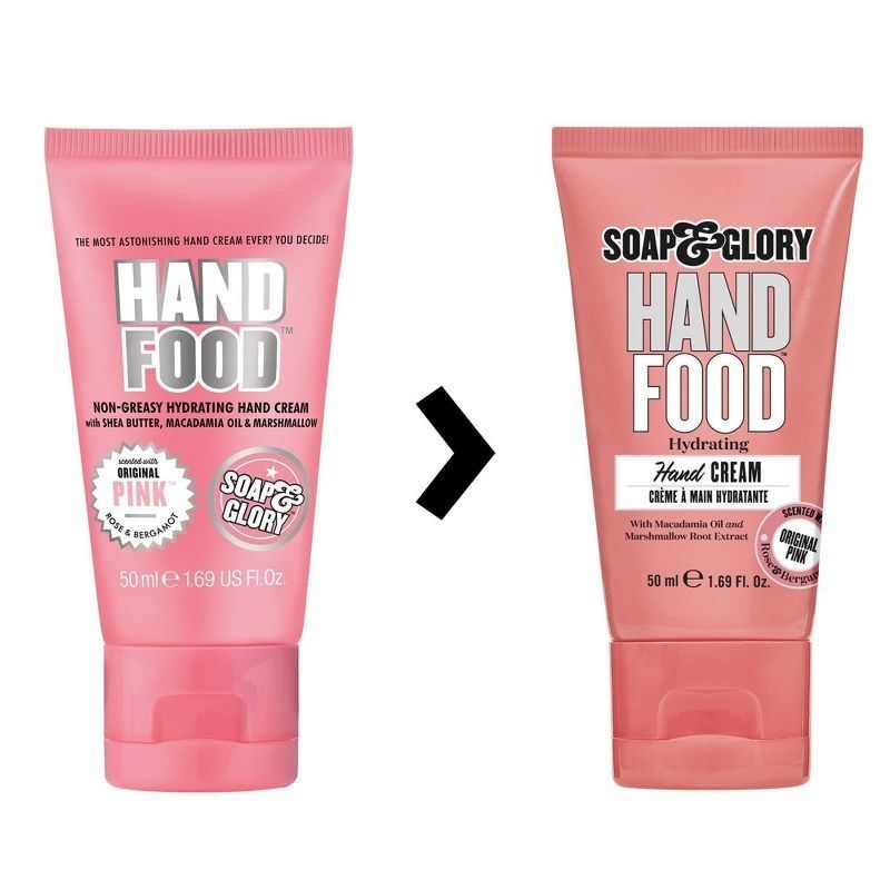 KEM DƯỠNG DA TAY SOAP & GLORY HAND FOOD HYDRATING HAND CREAM 50ML