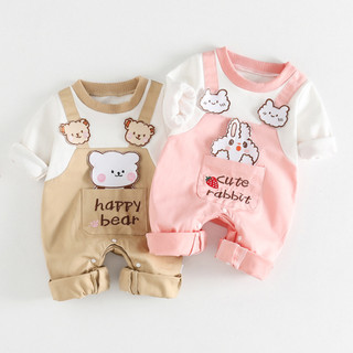 Body cotton dài tay cho bé trai/gái (quần liền áo) Hàng Quảng Châu xuất Hàn SLT11