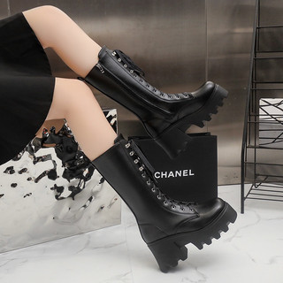 (ODER)Boots da thời trang cao cấp đế 9cm