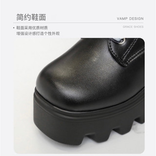(ODER)Boots da thời trang cao cấp đế 9cm