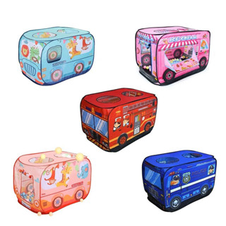 Lều mô hình xe ô tô cho bé khung thép dẻo, gấp gọn cho bé trai, bé gái