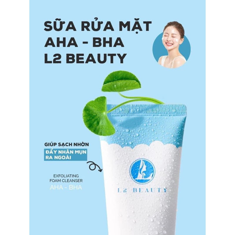 SỮA RỬA MẶT L2 Beauty AHA / BHA