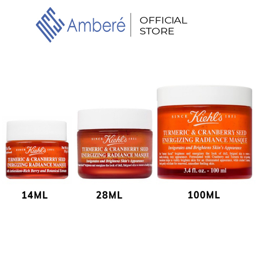 Mặt nạ nghệ Kiehl.s giúp sáng da mờ thâm Turmeric & Cranberry Mask Kiehls dung tích 14ml và 100ml