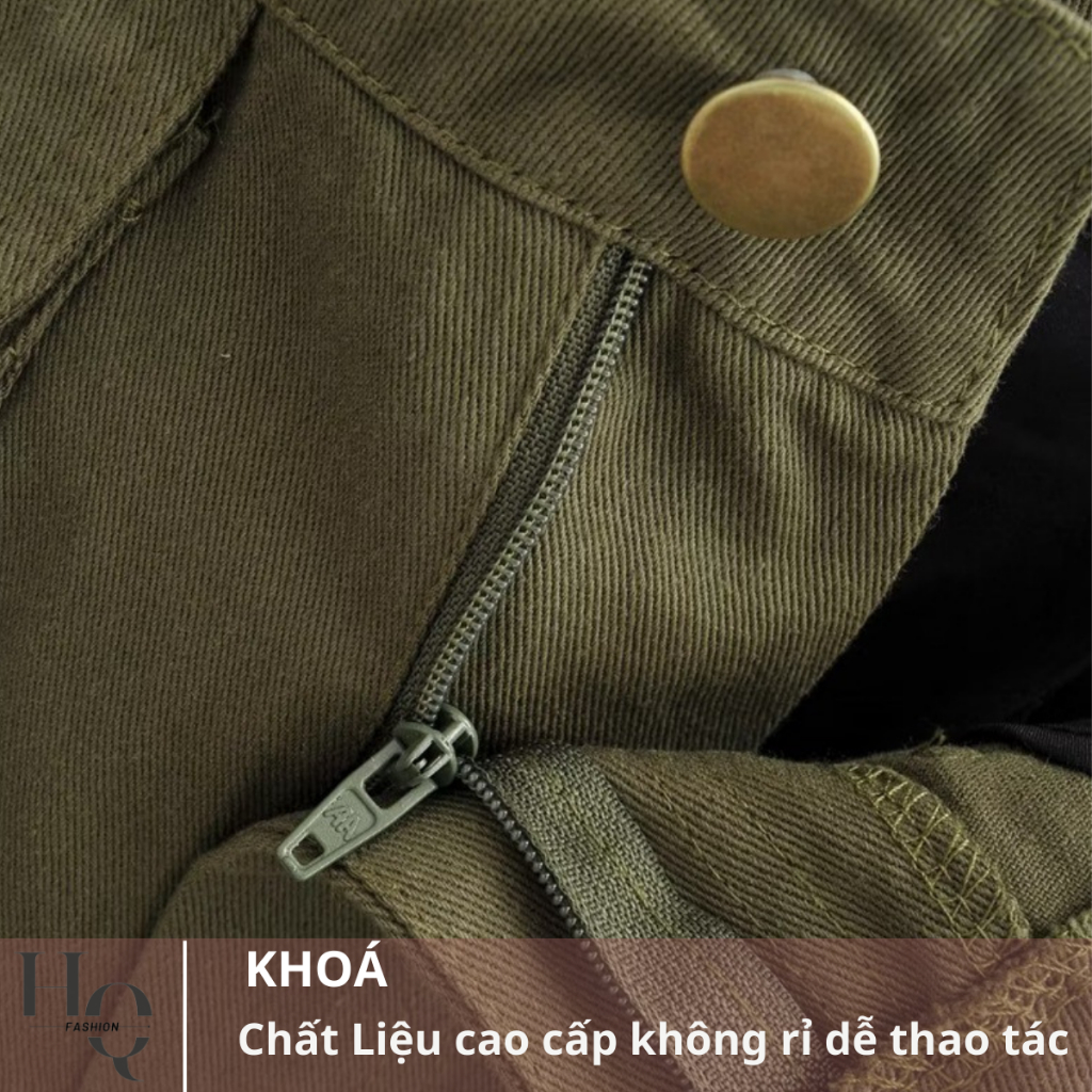 Chân Váy KAKI Phối TÚI HỘP Cao Cấp Dáng Ngắn Lưng Cao Chất KAKI Chân Váy Tenis Chữ A Công Sở Đen Be Rêu 88-HQ