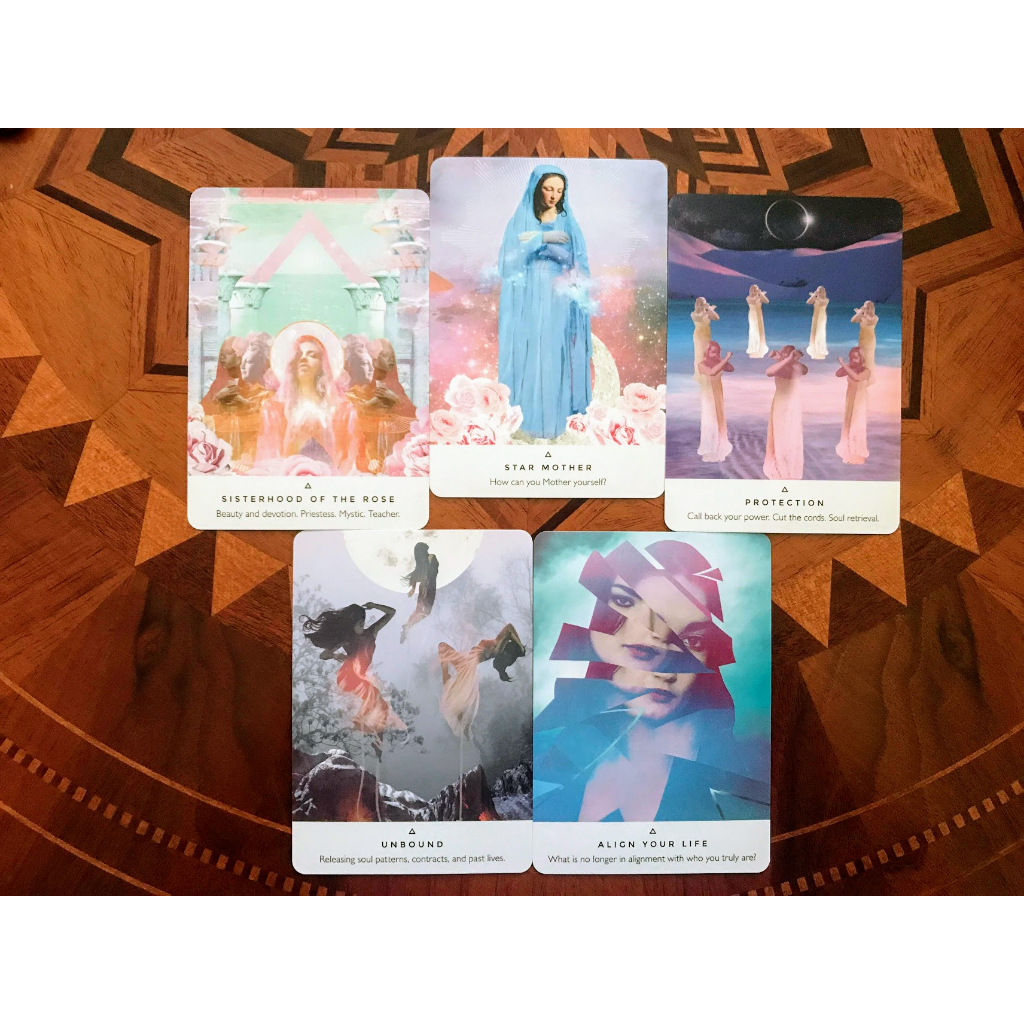 Bộ bài bói Work Your Light Oracle cards bài tarot size tiêu chuẩn Bản Tiếng Anh
