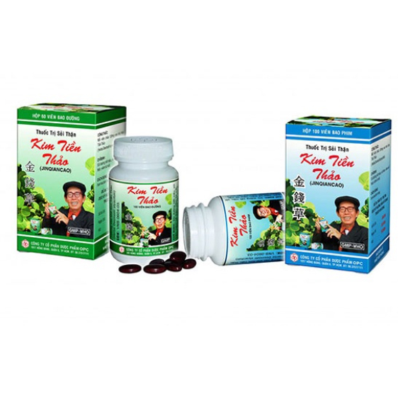 KIM TIỀN THẢO OPC Viên Uống Bài Sỏi Thông Mật Hộp 100 Viên