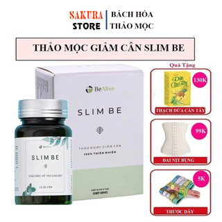 Giảm Cân Slim Be Chính Hãng Trà Thảo Mộc Slimbe Giúp Giảm 3-7 Kg Sau 30 Ngày Có Tặng Quà