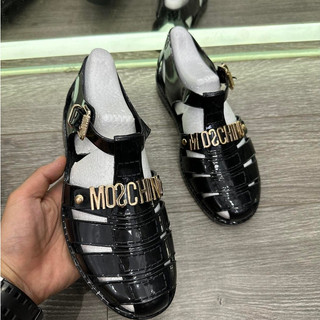 Dép Dọ Moschino nam Siêu Đẹp - Dép Rọ Nam Phiên bản mới sang chảnh,Saldan nam mochino cao cấp