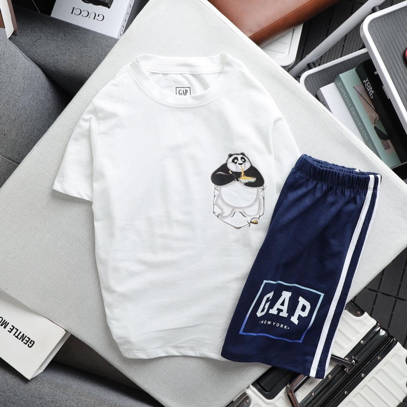 Đồ Bộ Bé Trai Tay Ngắn Size Đại, Thun Cotton VNXK (24-60kg)