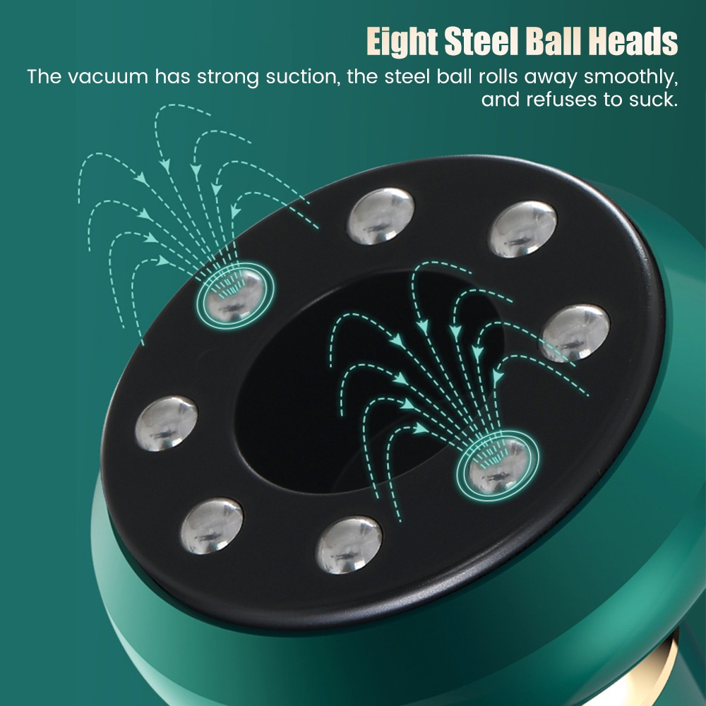 Máy giác hơi có tay cầm thông minh có thể cạo và massage các bộ phận khác có màn hình LED