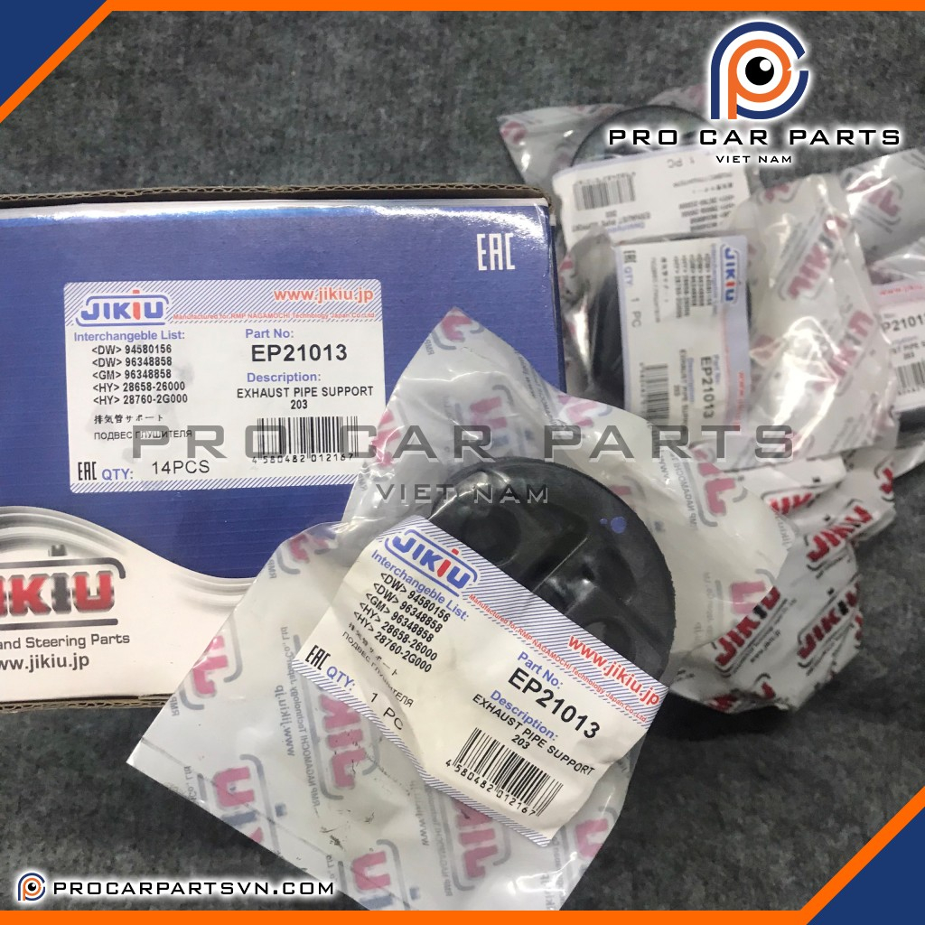 Cao Su Treo Pô Hyundai,Kia,Mazda,Mitsubishi,Nissan,Suzuki,Toyota 1999-2020 JIKIU EP21013 - Exhaust Pipe Support