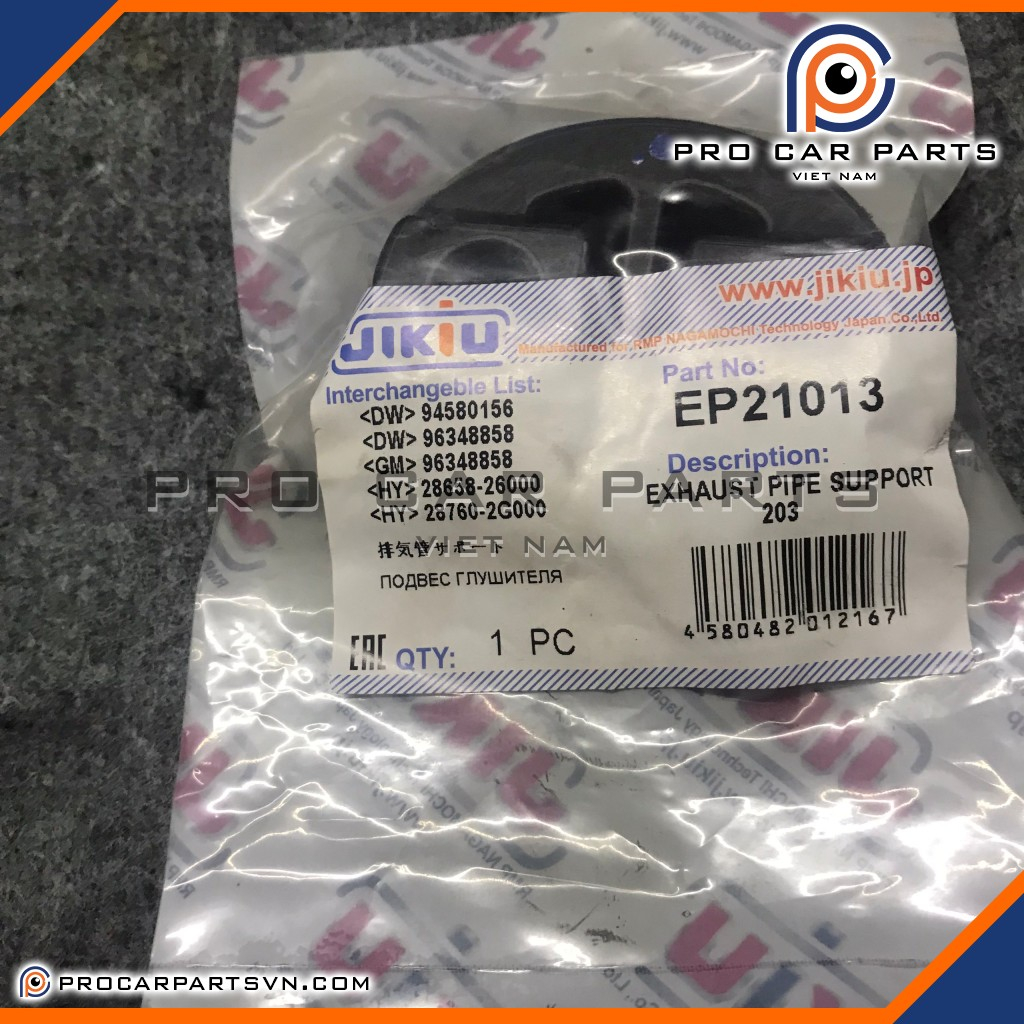 Cao Su Treo Pô Hyundai,Kia,Mazda,Mitsubishi,Nissan,Suzuki,Toyota 1999-2020 JIKIU EP21013 - Exhaust Pipe Support