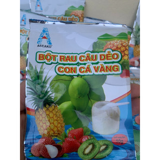Bột rau câu dẻo con cá vàng 10g Hoàng Long