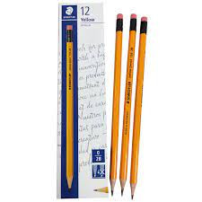Bút Chì Gỗ Staedtler 134-2B (Thân Vàng)