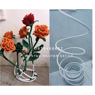 5 mét ống nhựa size 32, ống dẻo làm hoa khổng lồ
