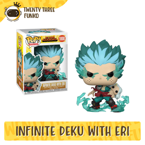 Mô hình đồ chơi Funko Pop • Infinite Deku With Eri 1008 • My Hero Academia