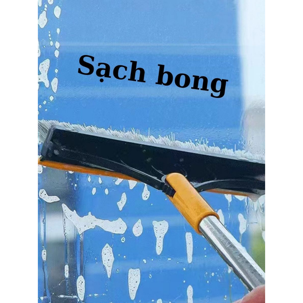 Chổi Chà sàn Nhà Tắm, Nhà Vệ Sinh. Chà Sàn Và Gạt Nước 2 Trong 1