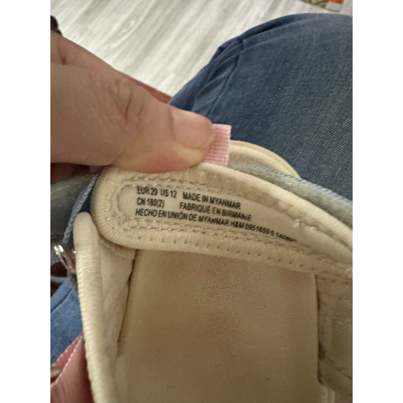 Dép bé gái 6y chân 17cm