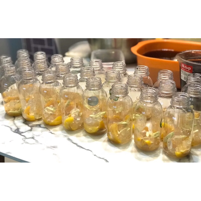 Chai nhựa cổ rộng fi38 lùn bầu 330ml