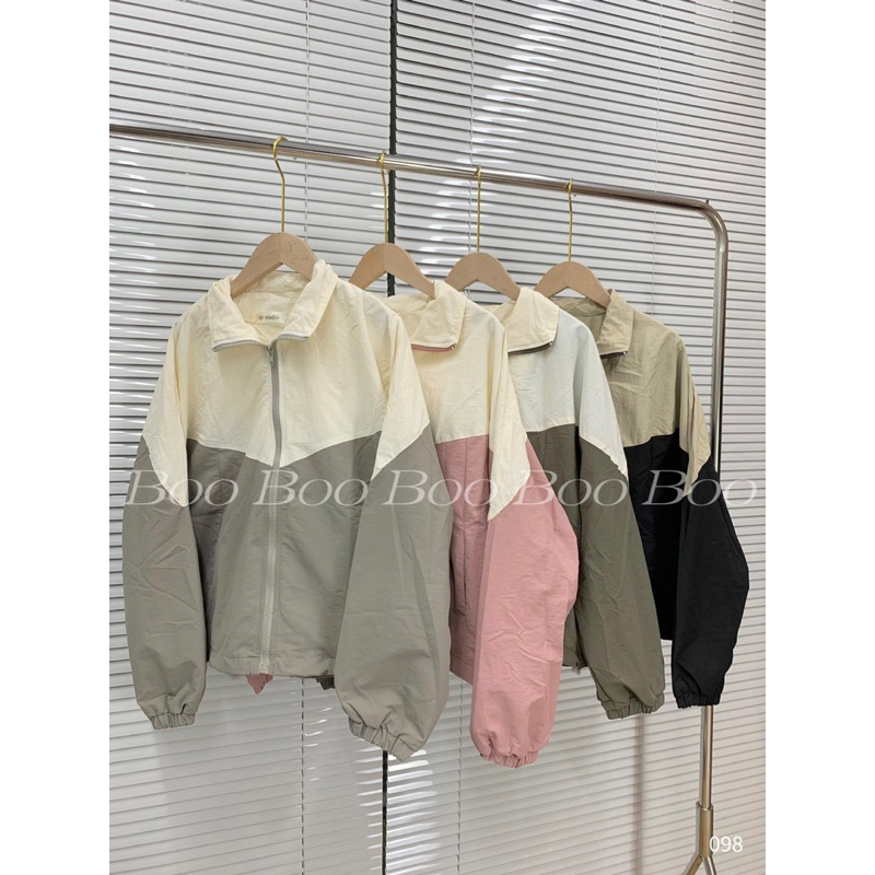 ÁO KHOÁC GIÓ PHỐI MÀU