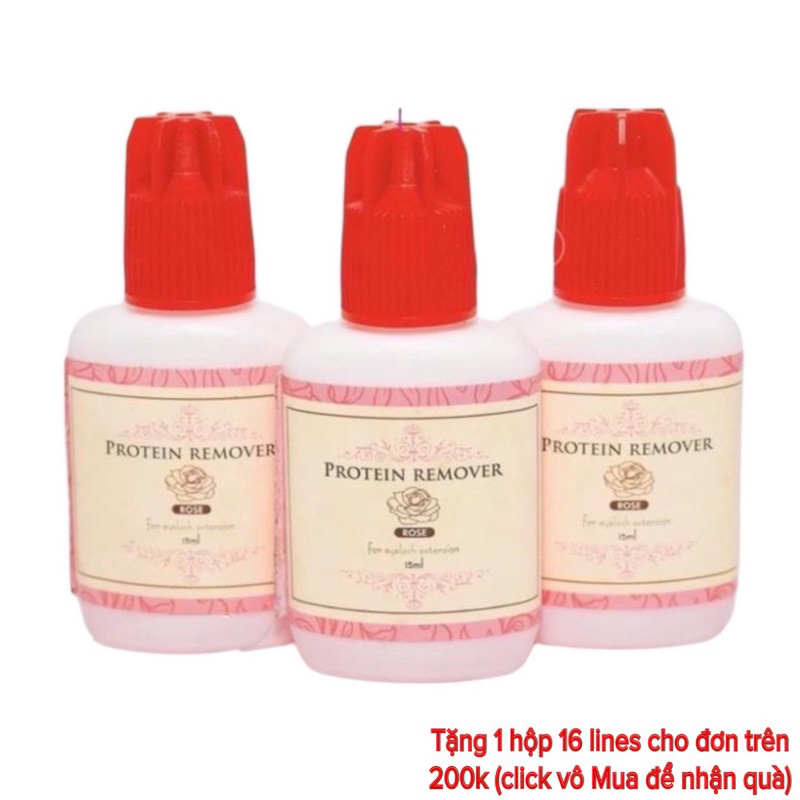 Protein dưỡng mi 15ml giúp khử dầu mi, tăng độ bám cho mi (dụng cụ nối mi)