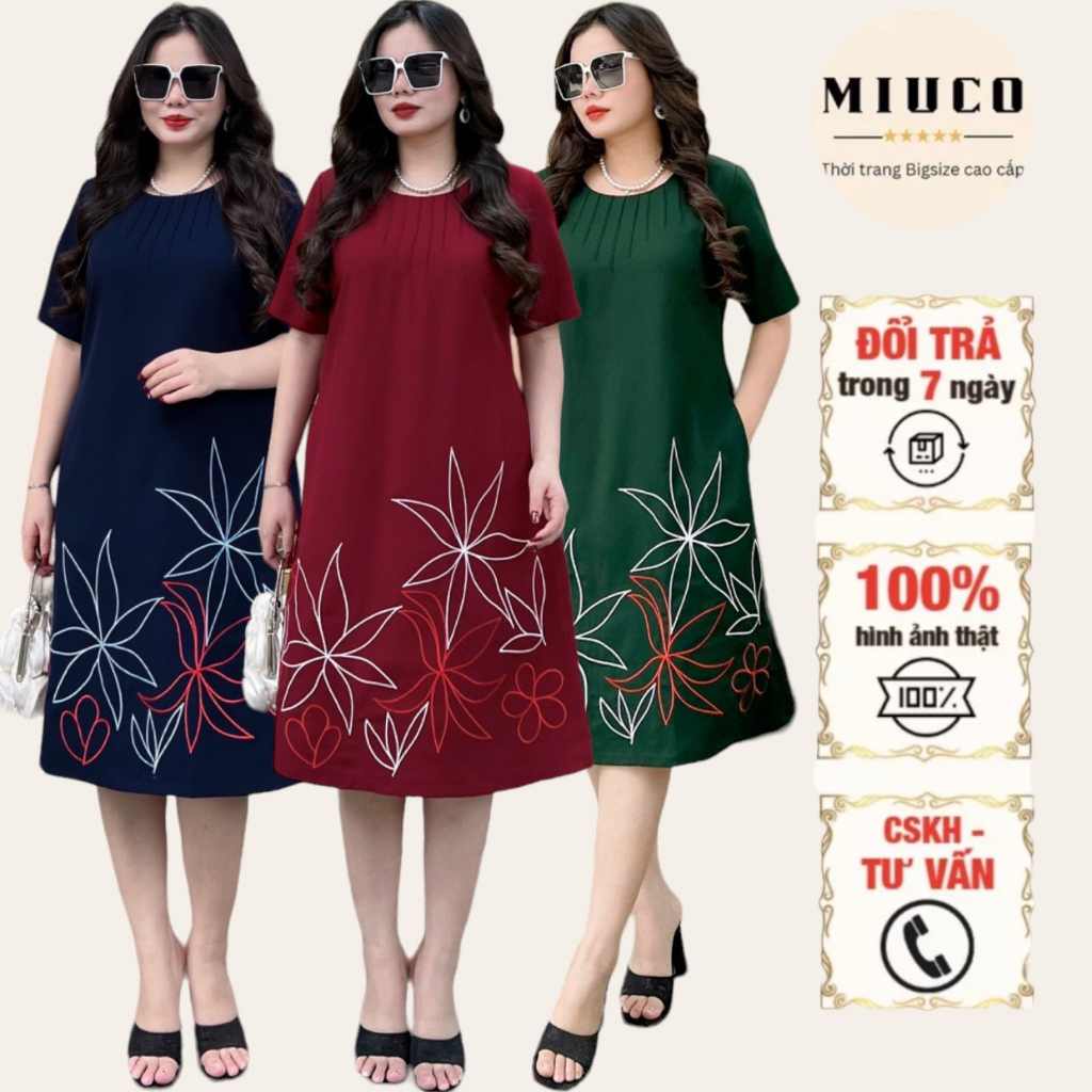 Đầm Trung Niên Sang Trọng| Thời Trang Cổ Điển| Phù Hợp Với Mọi Dịp| Chất Liệu Cao Cấp| Thiết Kế Áo Đơn Giản