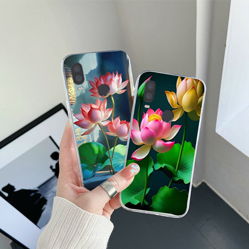 Ốp lưng vsmart Active 1 / vsmart Active 1 Plus / vsmart Active 1+ in hình hoa sen