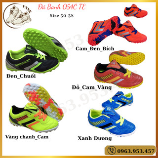 Giày Đá Bóng trẻ em, giày đá banh Trẻ Em chính hãng Thương hiệu Thuần Việt CHÍ PHÈO 054C.TE, êm mềm khâu full đế