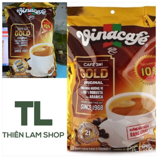 Cà phê sữa 3in1 VINACAFE Gold Original  bịch 24gói/40 gói (date mới)
