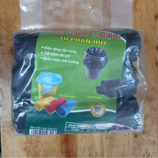 set 3 Cuộn túi rác tự phân huỷ