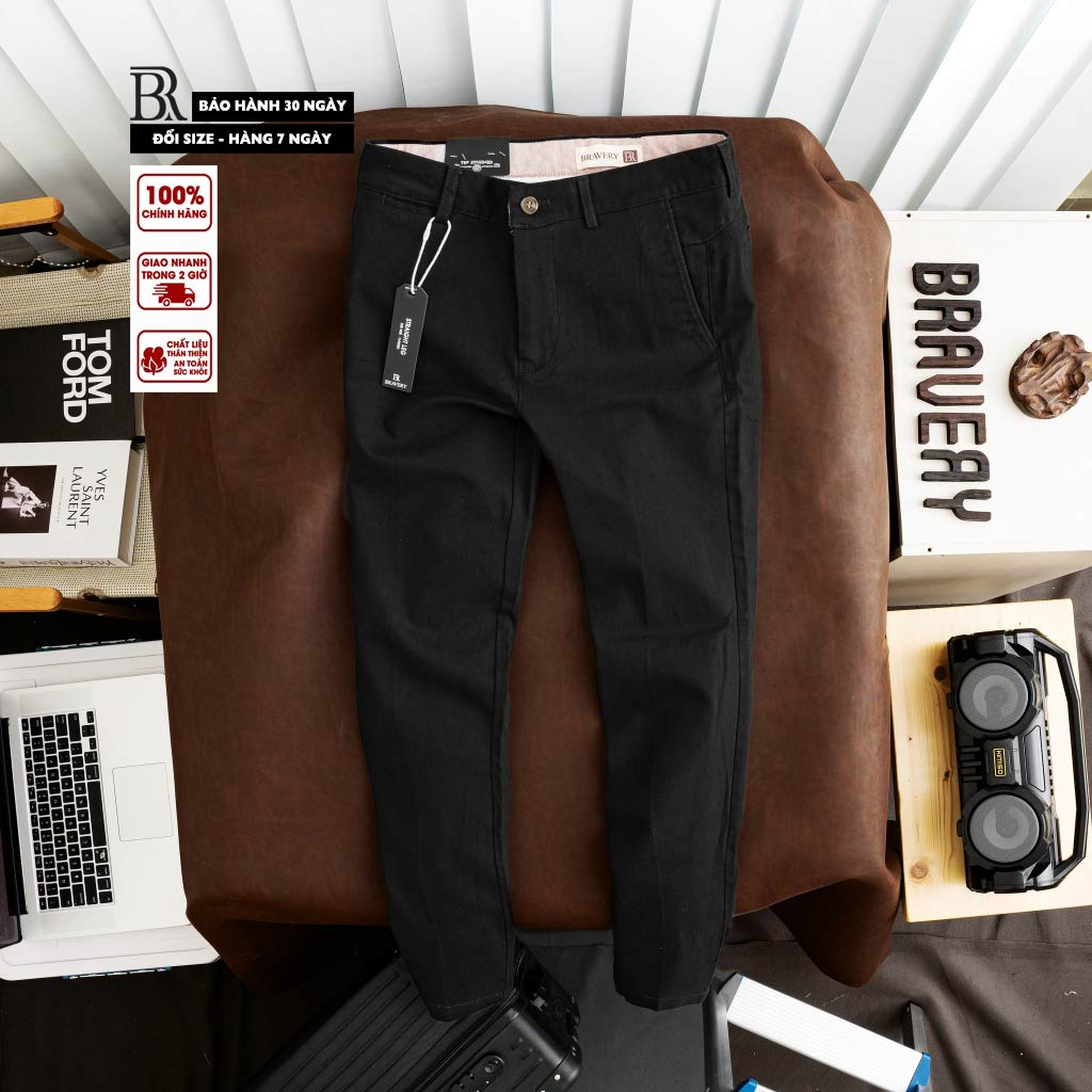 Quần dài KAKI DAI BRADING co giãn mềm mịn thoáng mát - Bravery
