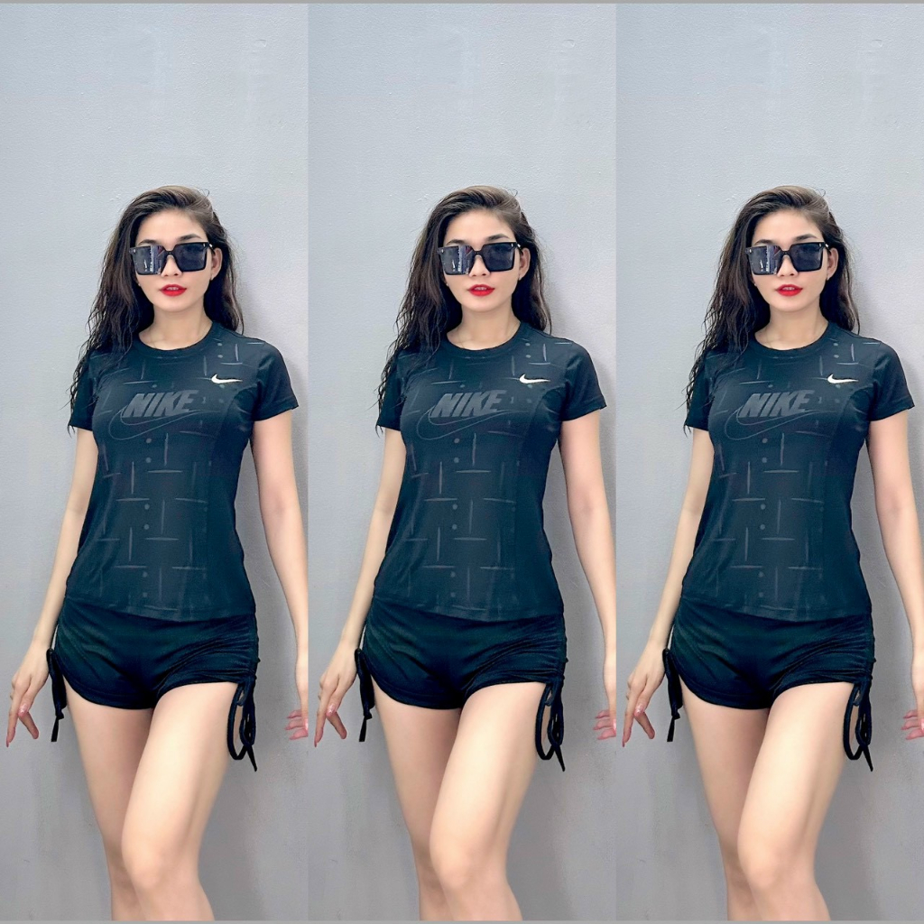 Áo Dài Phủ Bụng Thể Thao Nữ Tập Gym Yoga Aerobic Cầu Lông