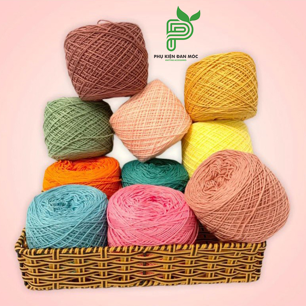 Sợi Cotton Việt Nam Cuộn 100g