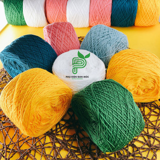 Sợi cotton việt nam cuộn 100g