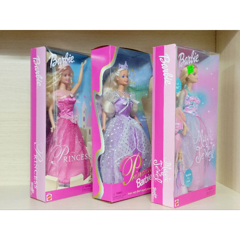 Búp bê barbie Princess Magic Jewel