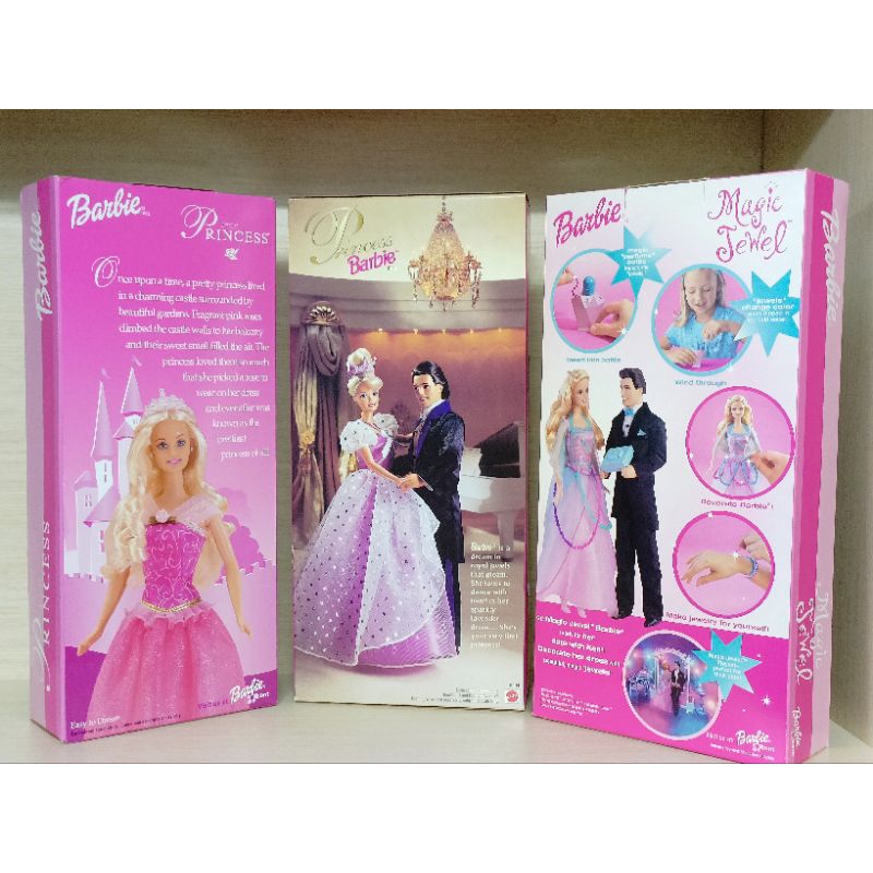 Búp bê barbie Princess Magic Jewel