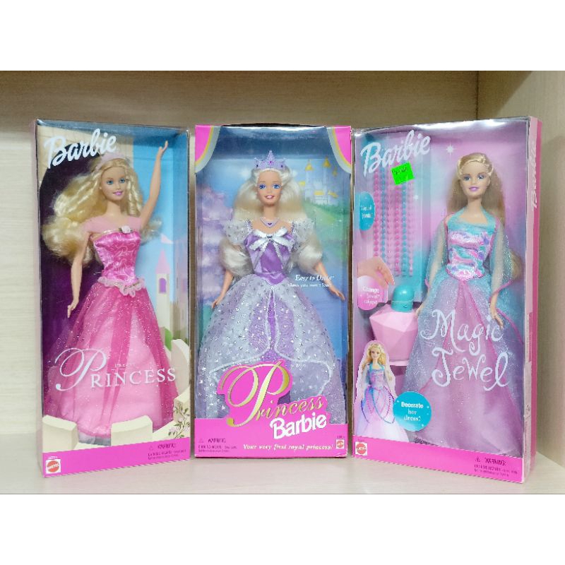 Búp bê barbie Princess Magic Jewel