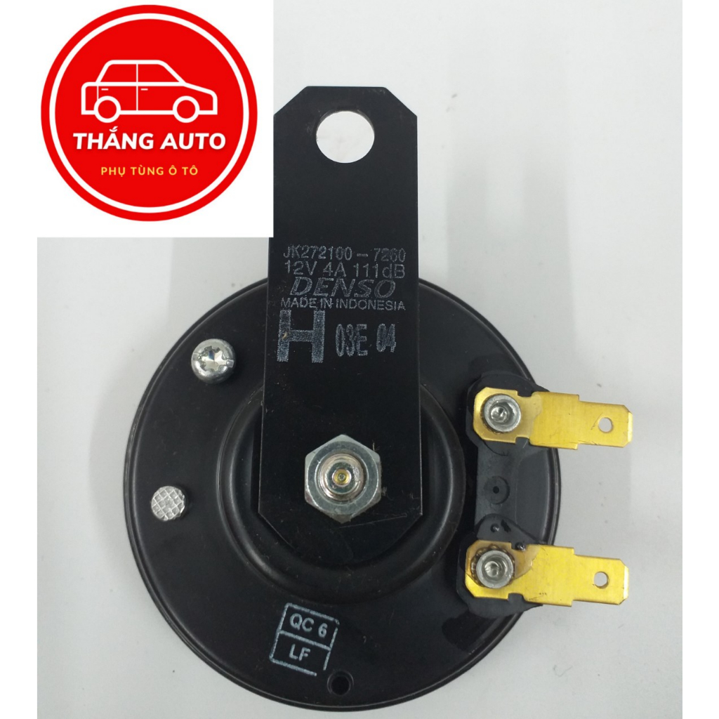 Còi đĩa, Denso chính hãng xịn 100% - Made in Indonesia 12V, sử dụng cho các dòng xe ô tô du lịch